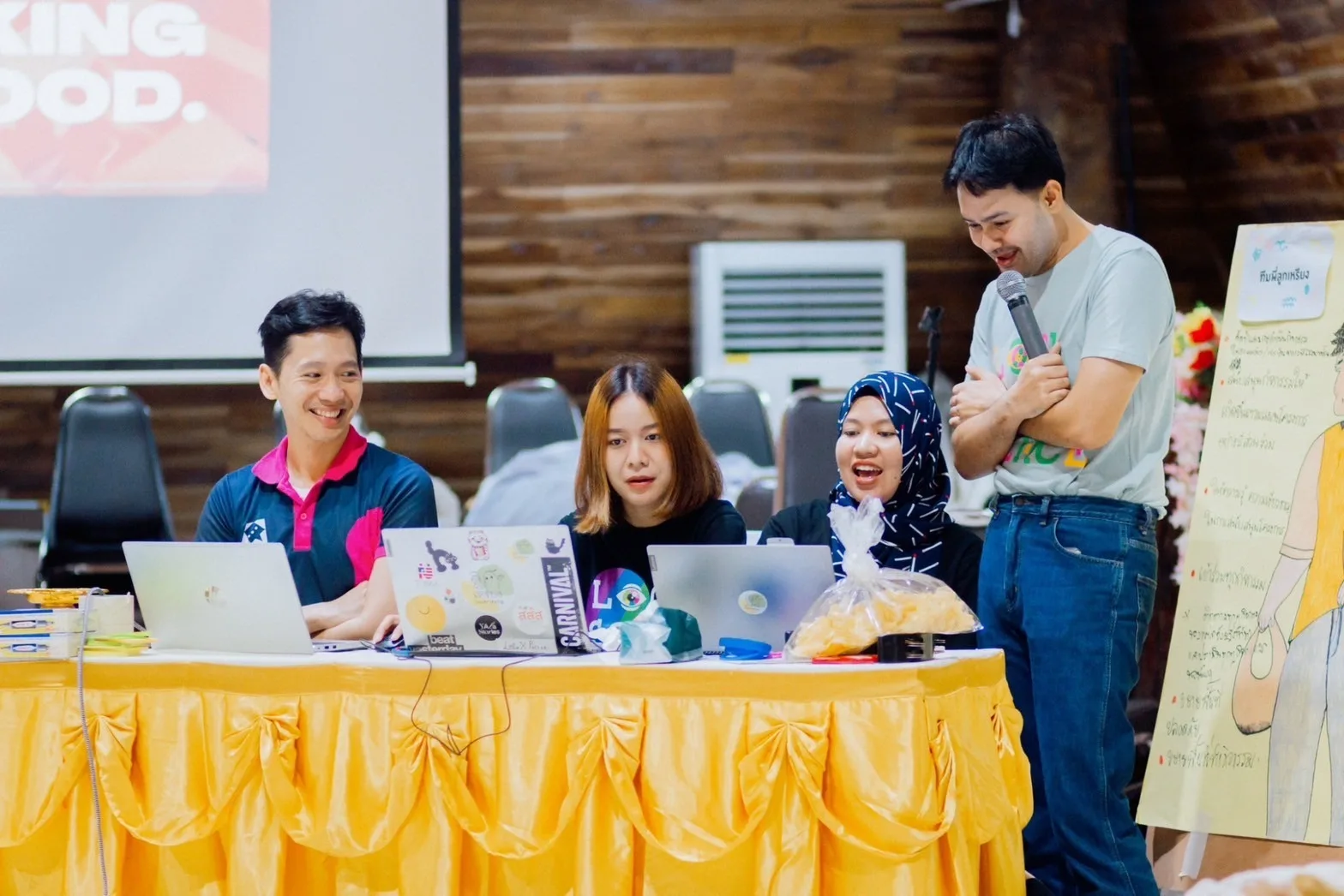 เสริมพลังผู้นำเยาวชน — ภาพจริงจากเว็บเดิม ComInnoCenter