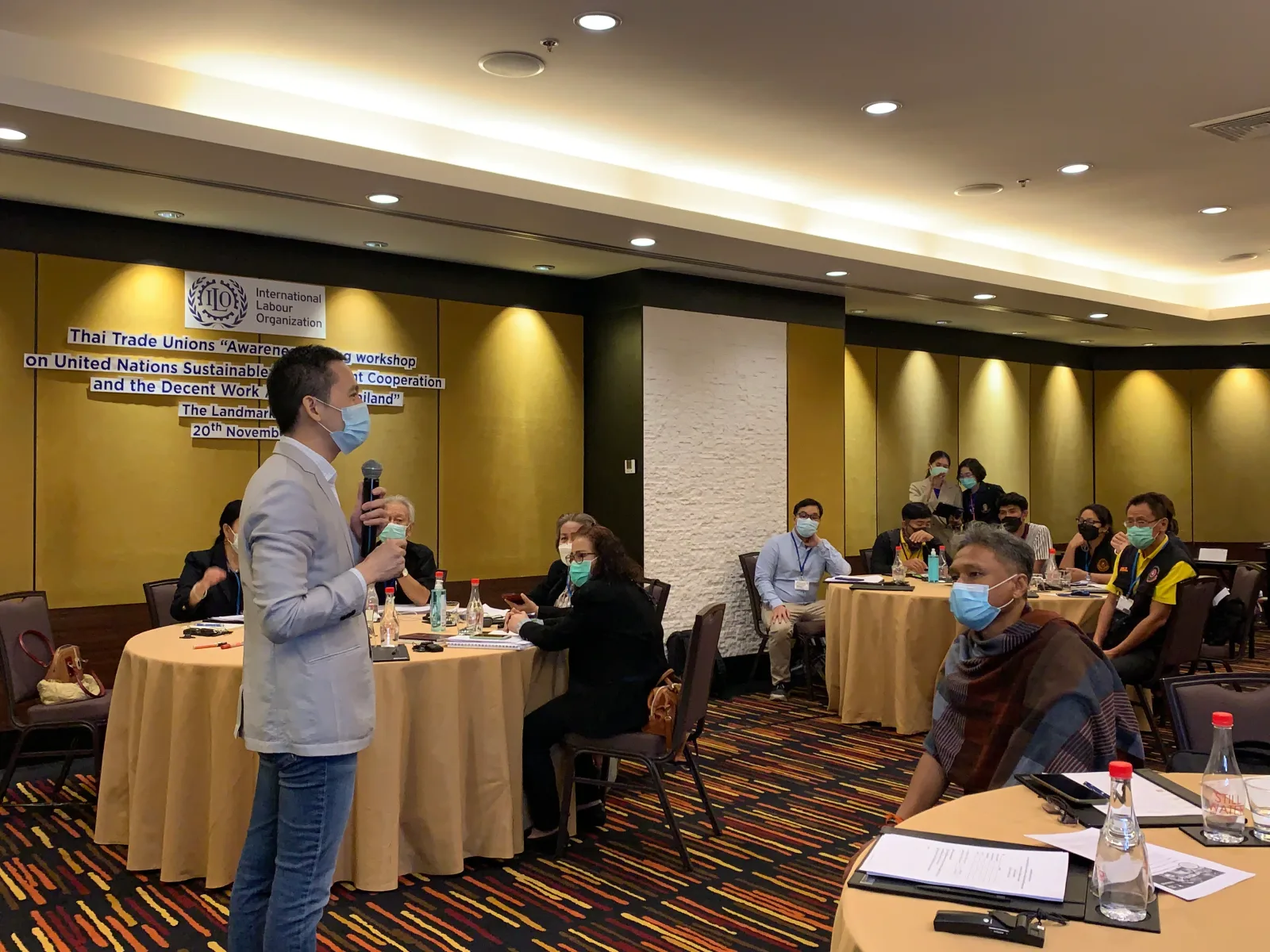 องค์การแรงงานระหว่างประเทศ (ILO) — ภาพจริงจากเว็บเดิม ComInnoCenter